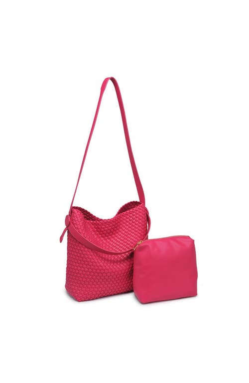 Shop Moda Luxe Edith Hobo Bag In Fuchsia