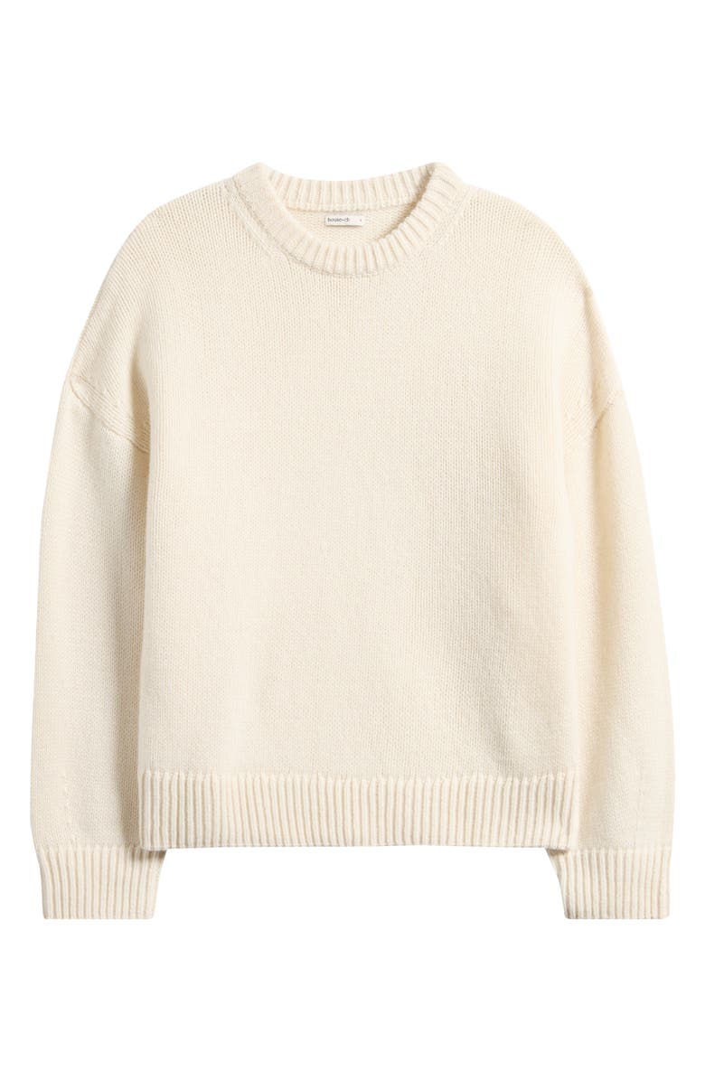 HOUSE OF CB Bear Wool Sweater, Alternate, color, Cream