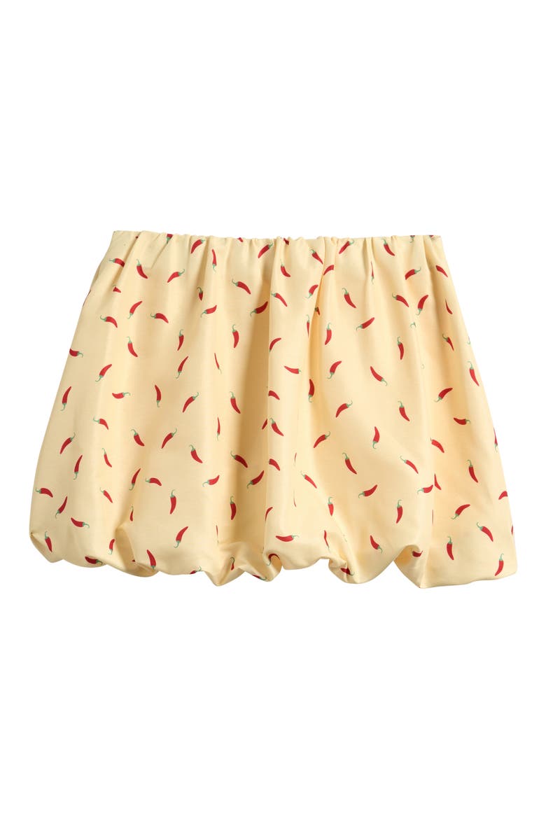 Kids' Pepper Print Skirt, Main, color, YELLOW