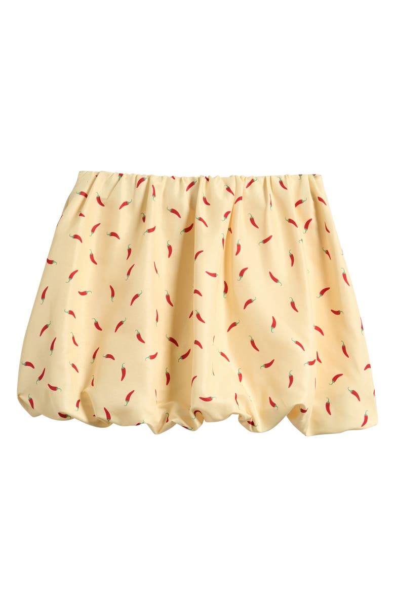 Freshman Kids' Pepper Print Skirt, Main, color, Yellow