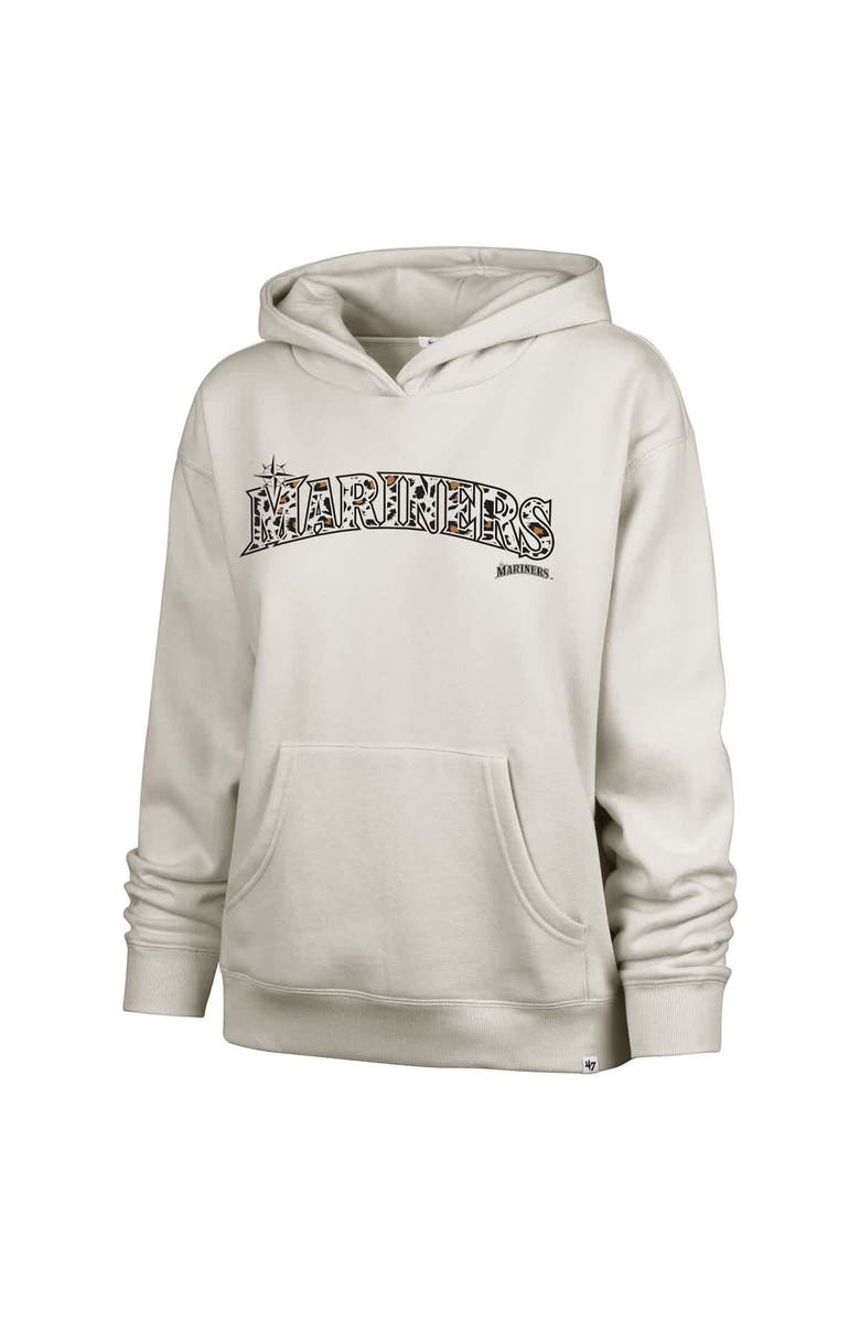 '47 Women's '47 Cream Seattle Mariners MVP Hoodie, Alternate, color, Cream
