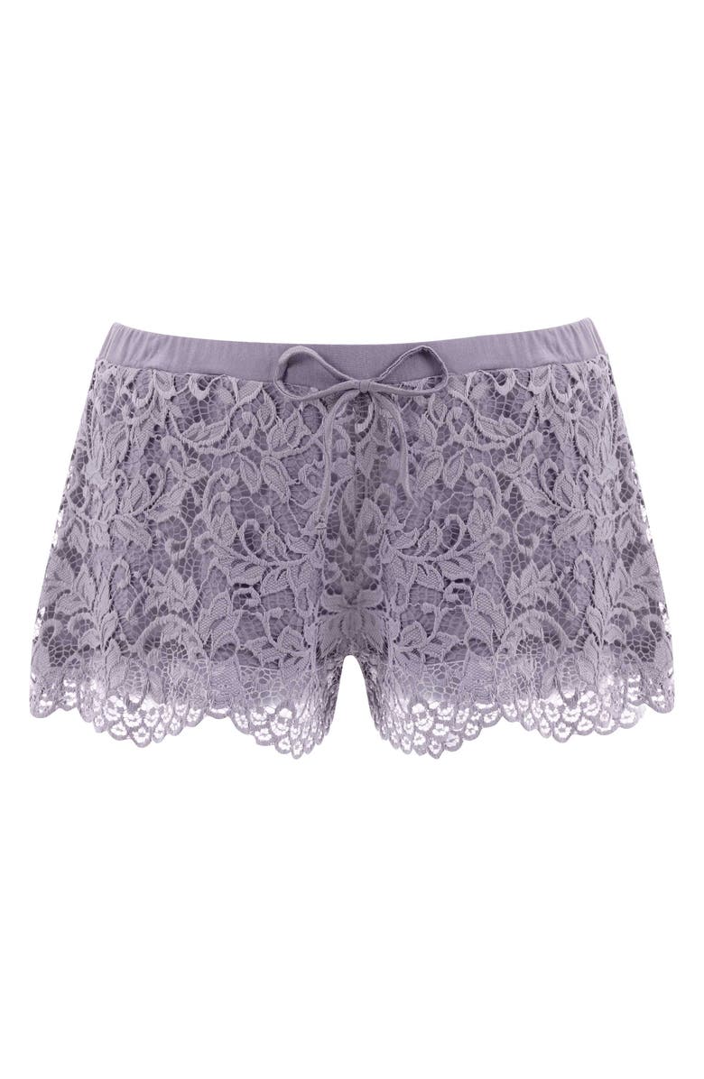 Cache Coeur Sofia Lace Maternity Pajama Shorts, Alternate, color, 