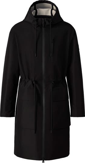 Mackage Broden-Z Long Hooded Raincoat | Nordstrom