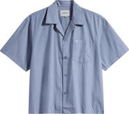 Carhartt Work In Progress Kendry Cotton Poplin Camp Shirt