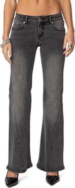 EDIKTED Colton Stretch Bootcut Jeans
