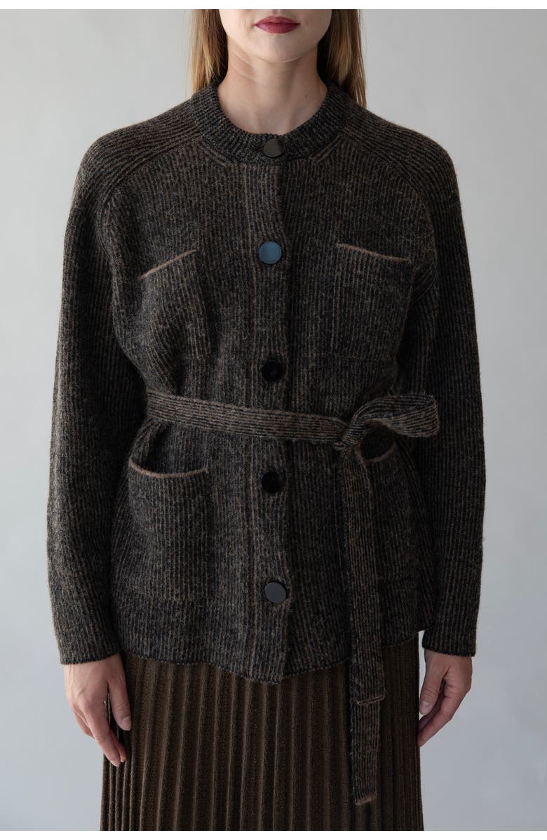 SSKEIN Lesse Cardigan, Main, color, Black