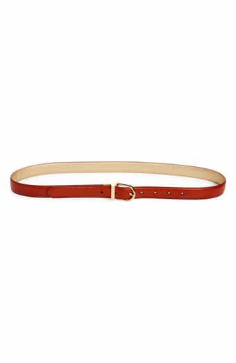 Nordstrom Nora Reversible Metallic Leather Belt