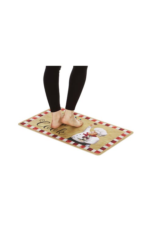 J&v Textiles J And V Textiles Kitchen Floor Mat In Multi
