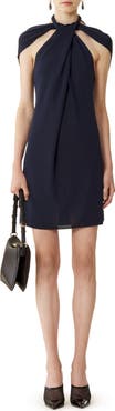 Lanvin Tie-Neck Top In Viscose