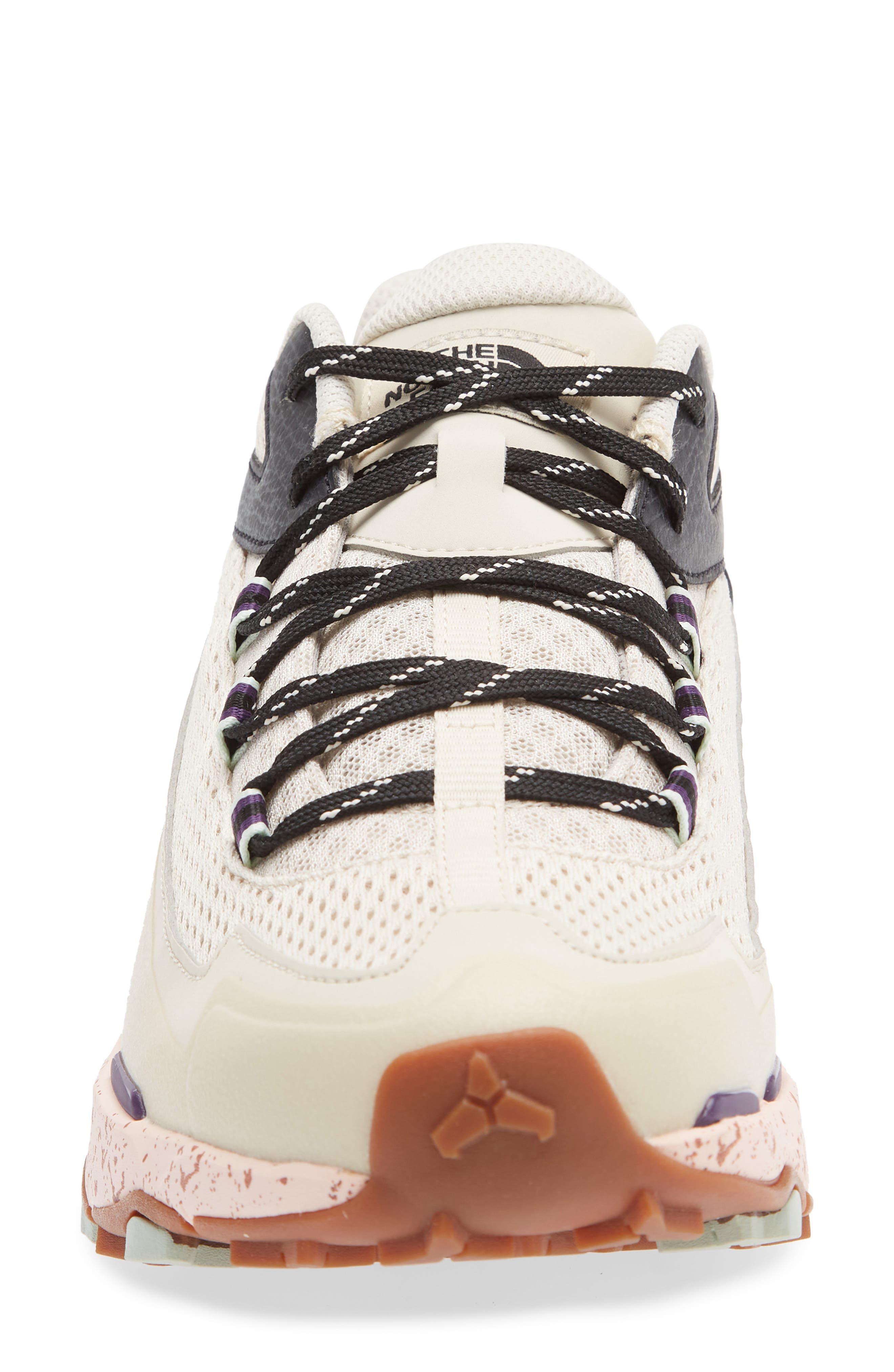 The North Face VECTIV Taraval Water Resistant Trail Running Sneaker, Alternate, color, Off White