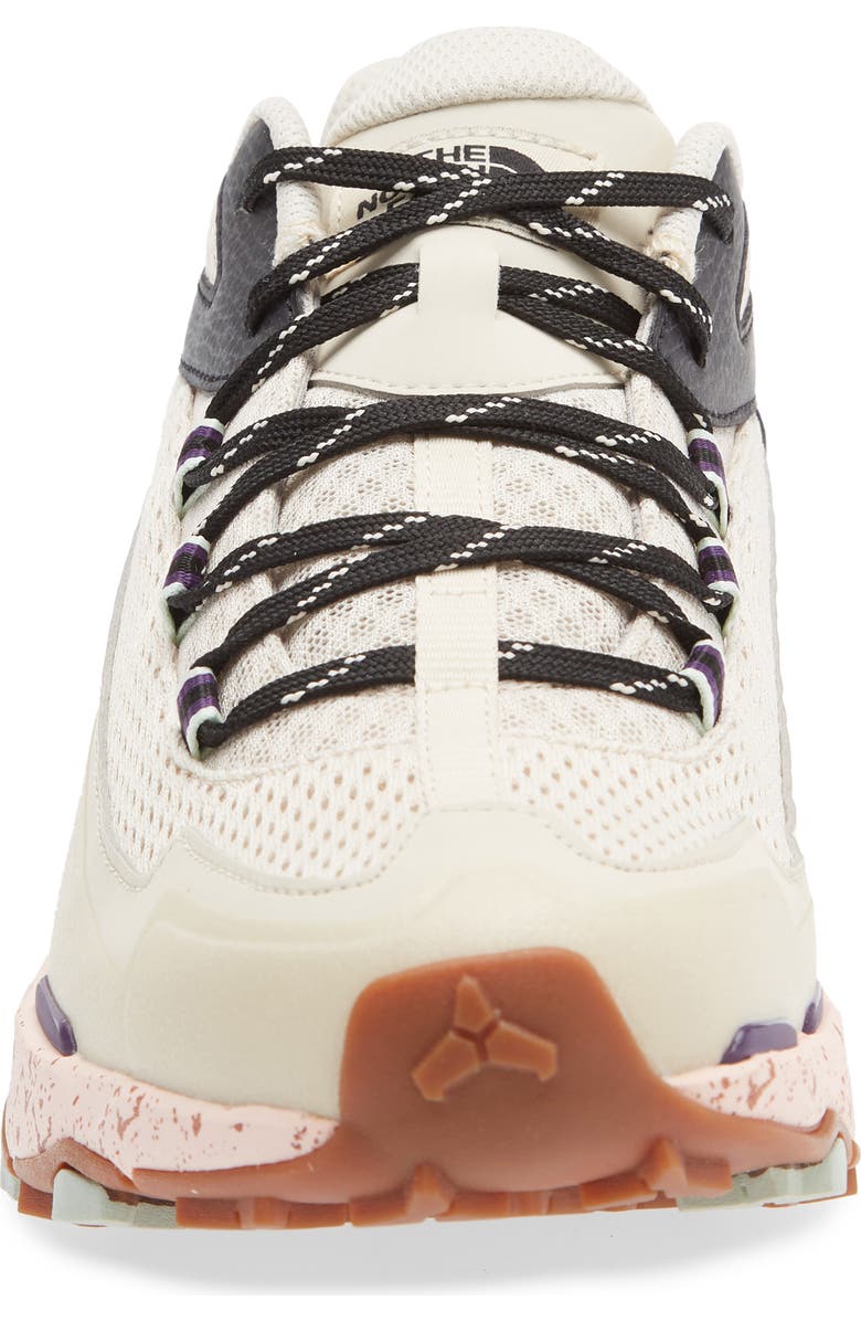 The North Face VECTIV Taraval Water Resistant Trail Running Sneaker, Alternate, color, Off White