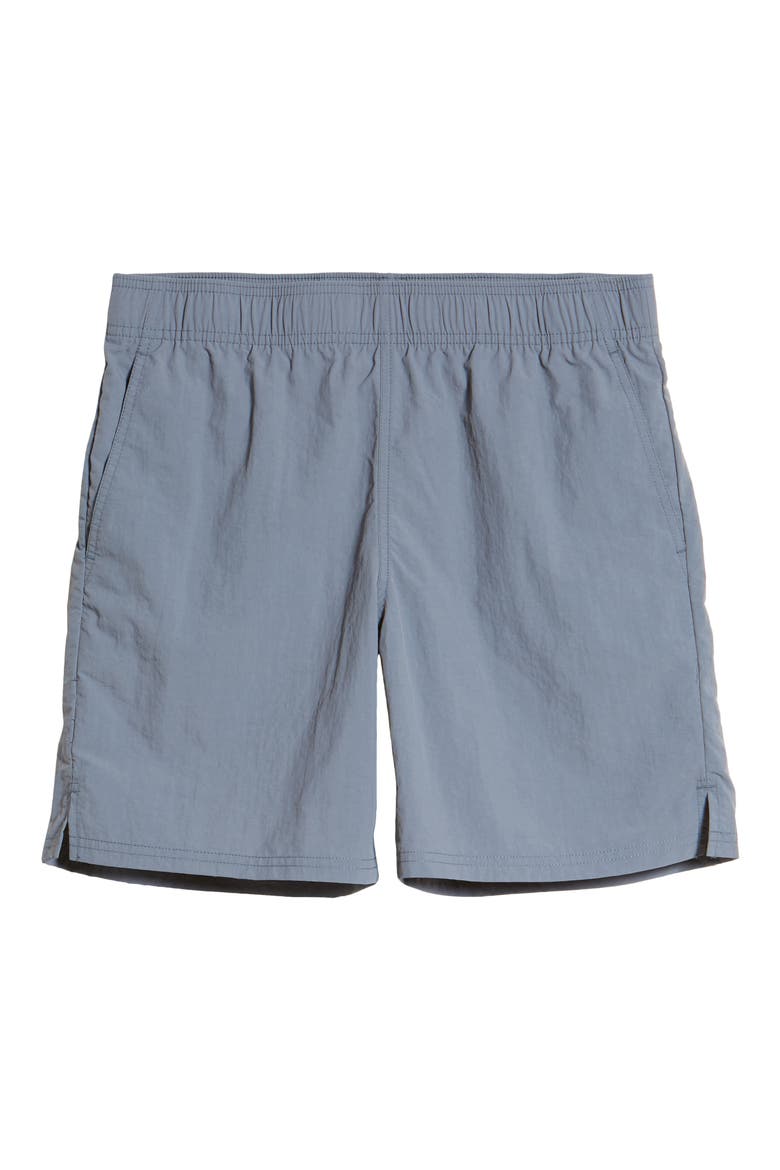 Nylon Shorts, Alternate, color, GREY GRISAILLE