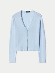 GOBI Mongolian Cashmere Lightweight Cashmere Silk Cardigan