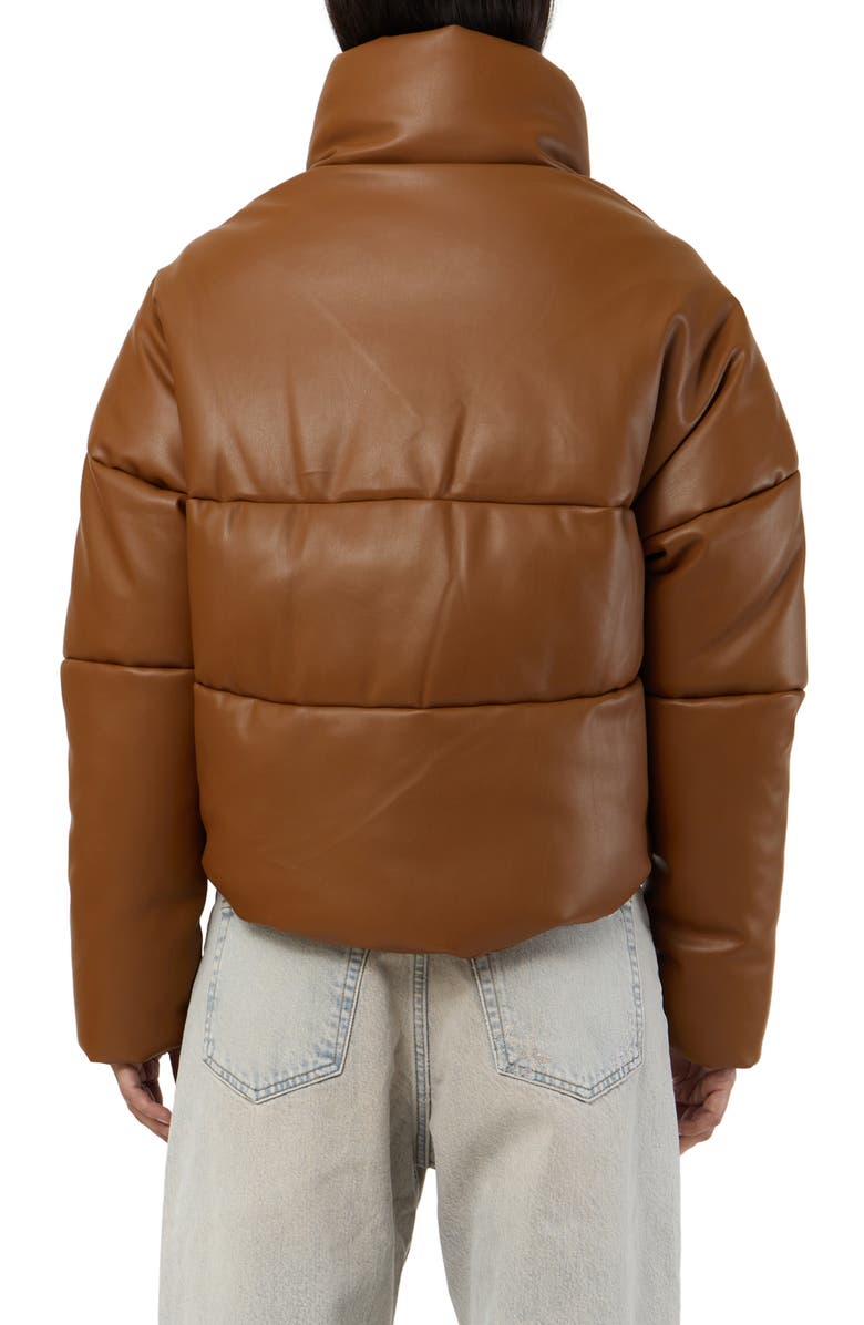 Apparis Jemma Faux Leather Puffer Jacket, Alternate, color,