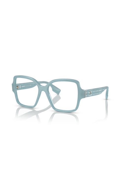 Burberry 52mm Square Optical Glasses In Blue