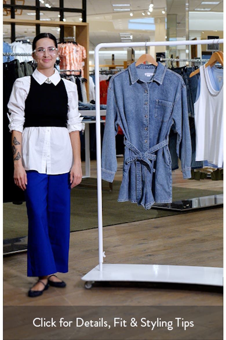 Weightless Denim Romper video