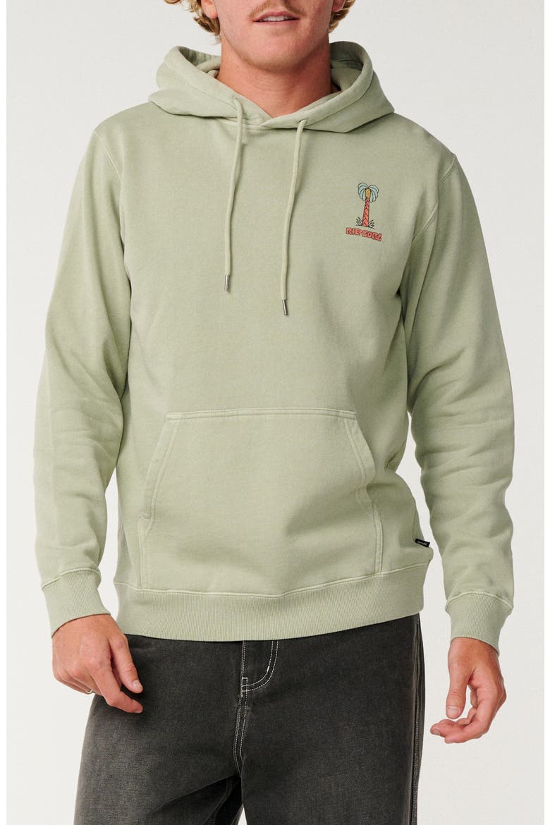 Pacific Rinse Pulllover Hoodie, Main, color, SAGE