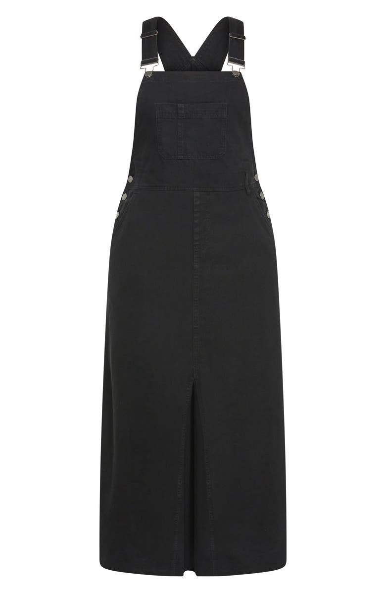 City Chic Pinafore Maxi Dress, Alternate, color,
