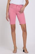 NYDJ Briella Stripe Denim Bermuda Shorts