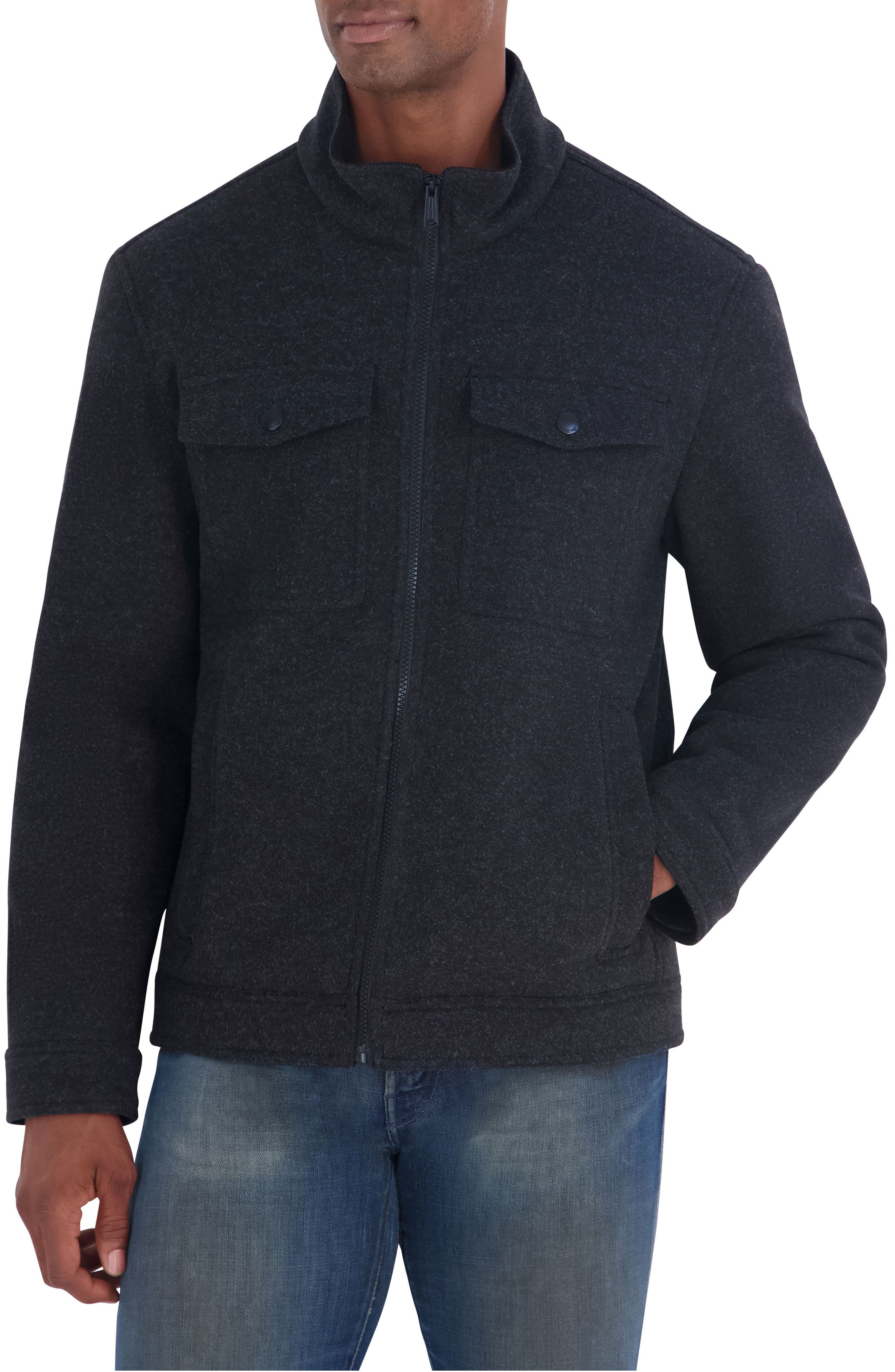 Ben Sherman Bonded Fleece Jacket (Men) | Nordstromrack