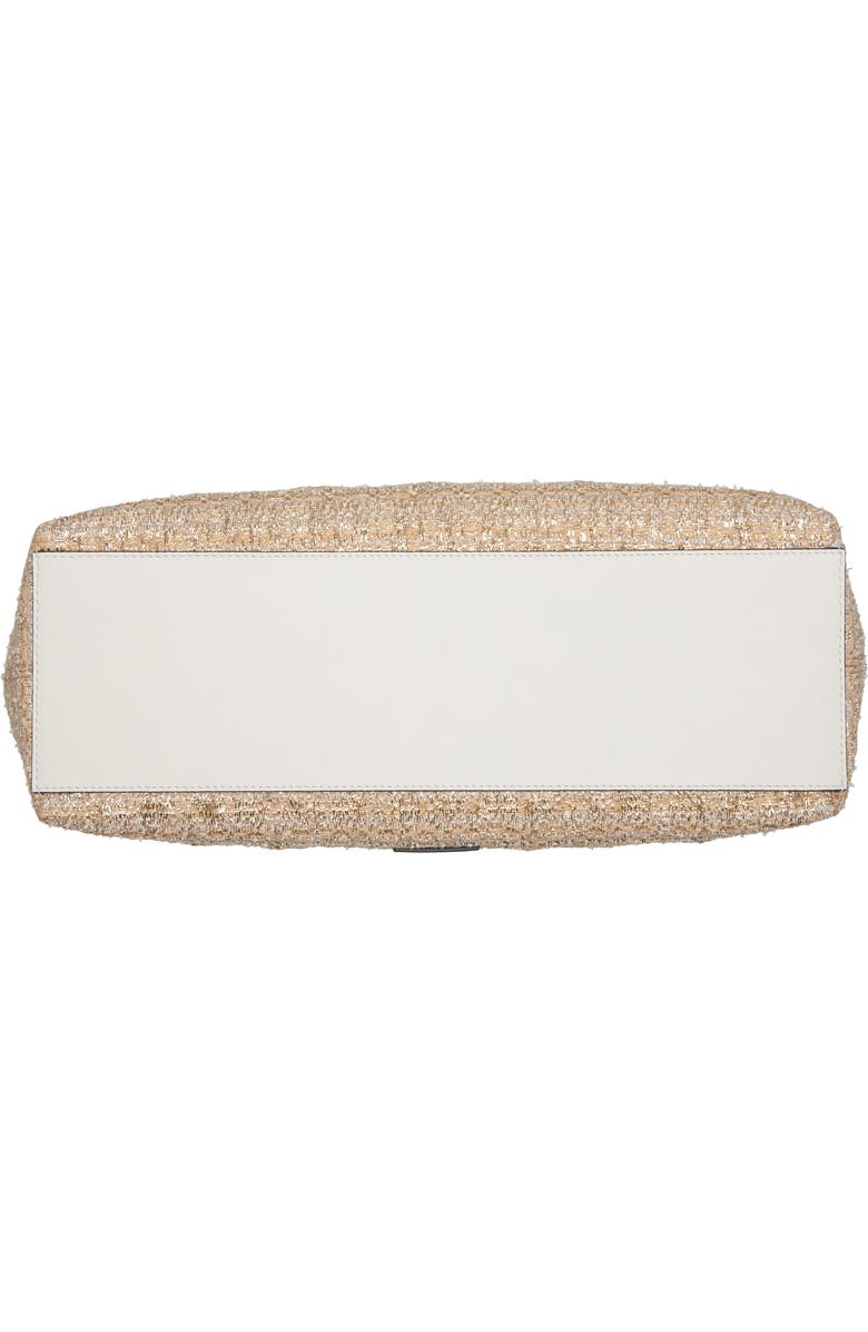 Valentino Garavani Rockstud Metallic Bouclé Tote, Alternate, color,