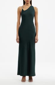 Significant Other Abbey Asymmetric Maxi Dress