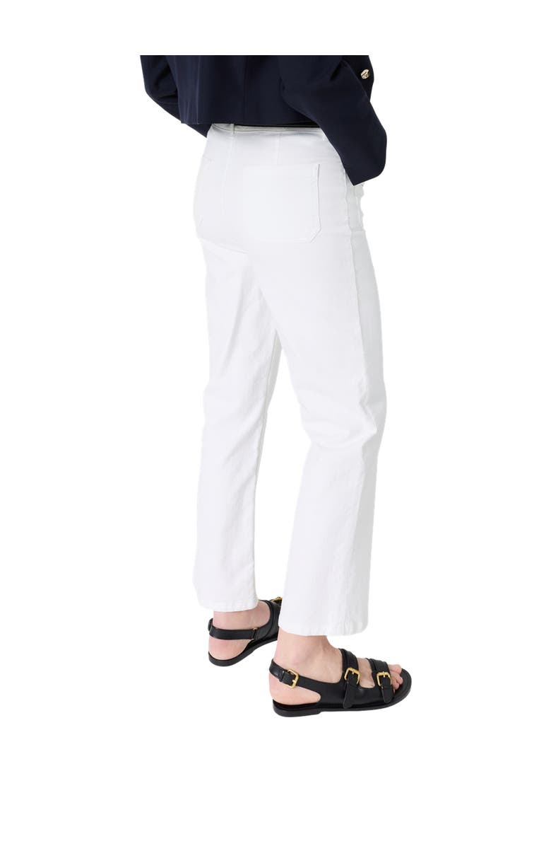 GERARD DAREL Allie Cropped Straight Leg Jeans, Alternate, color, White