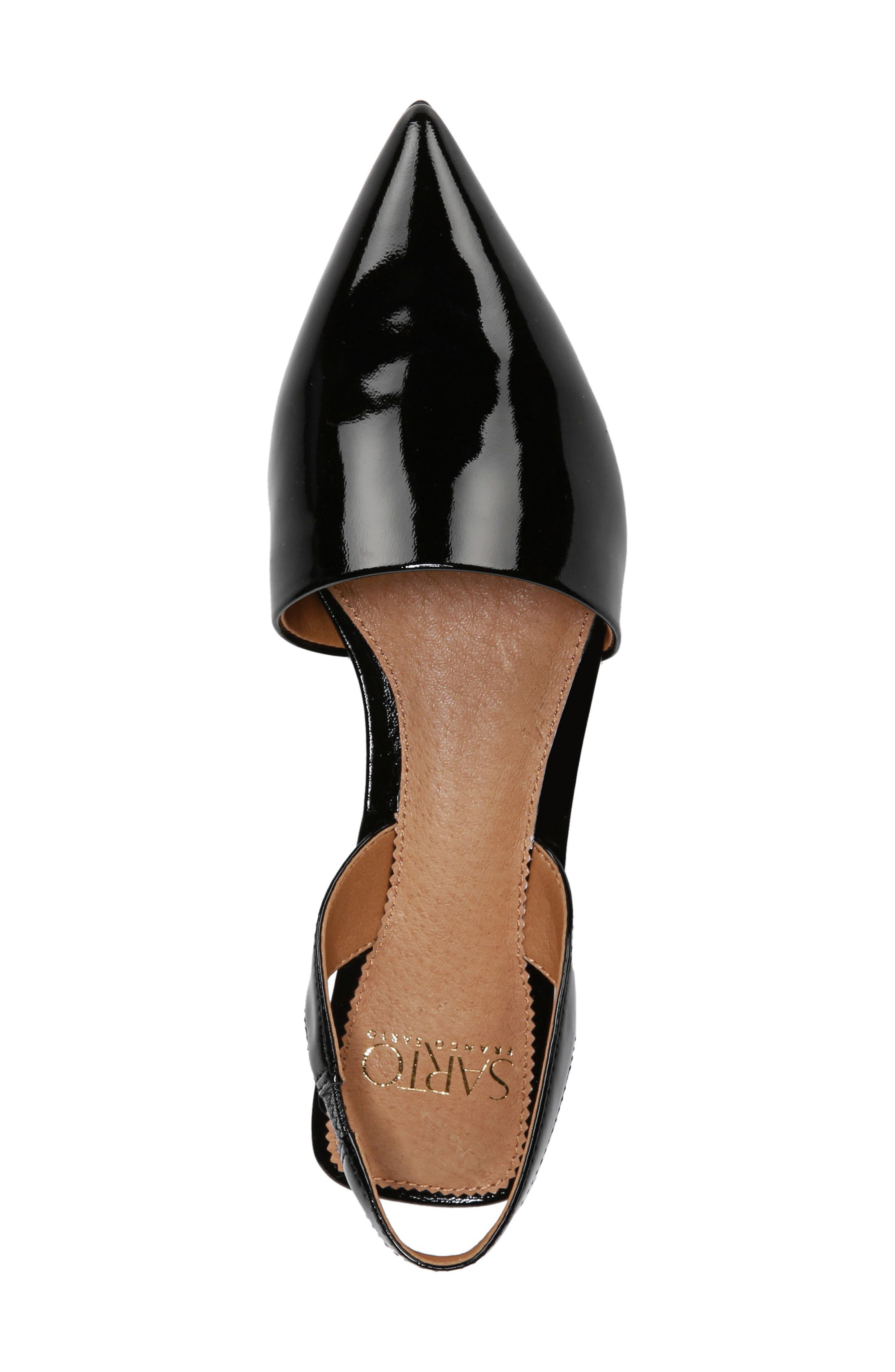 SARTO by Franco Sarto Pointed Toe Slingback Flat, Alternate, color, 