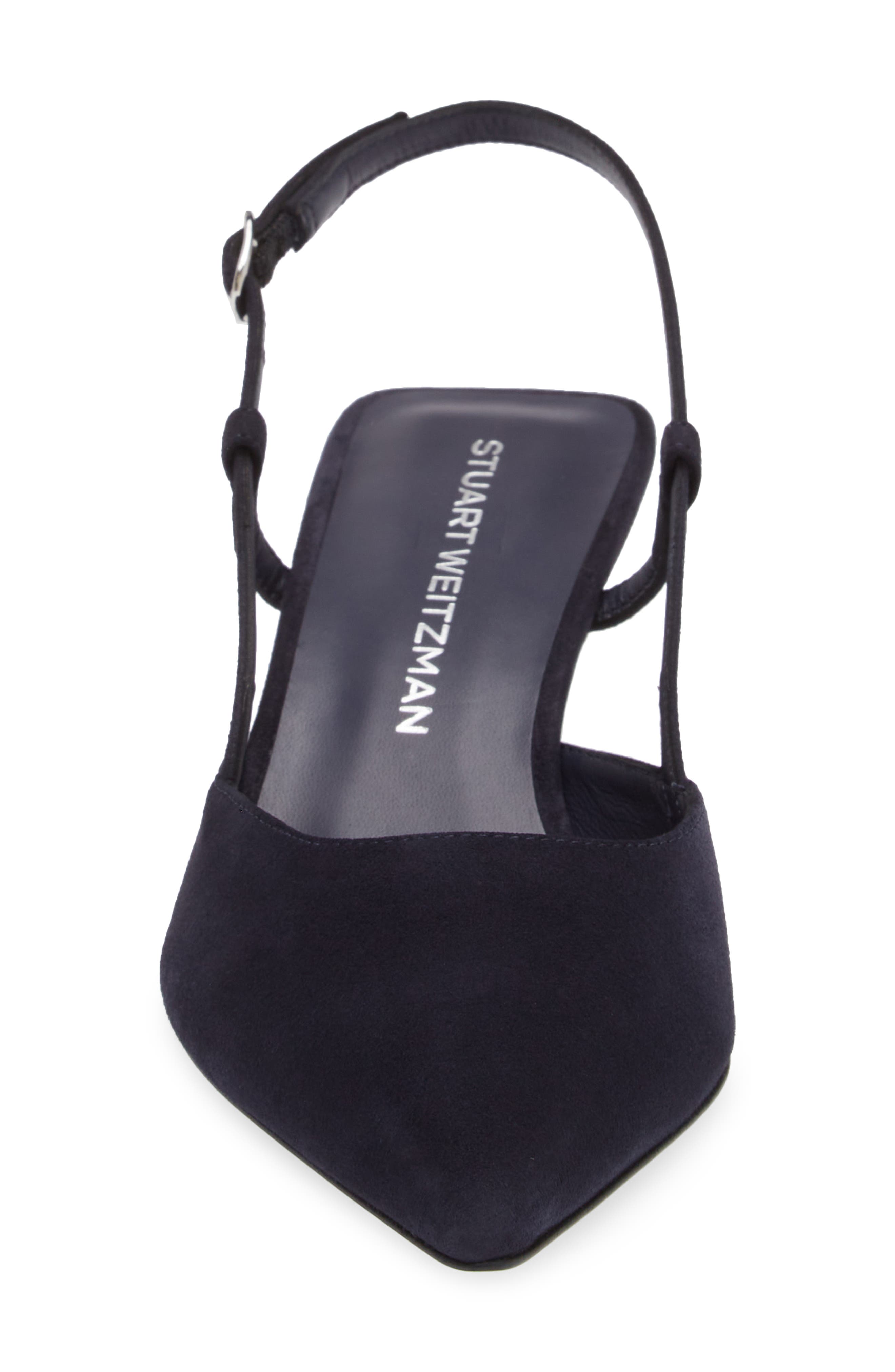 Stuart Weitzman Vinnie 50 Slingback Pump, Alternate, color, Marine Blue