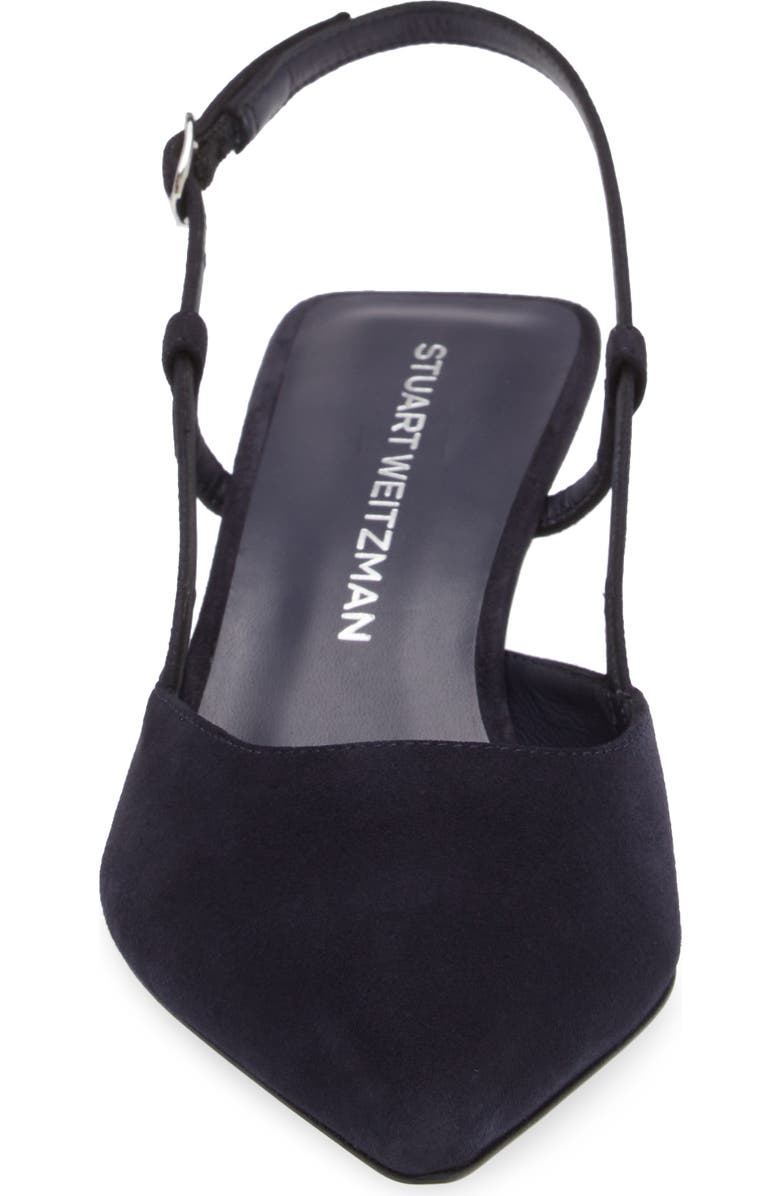 Stuart Weitzman Vinnie 50 Slingback Pump, Alternate, color, Marine Blue