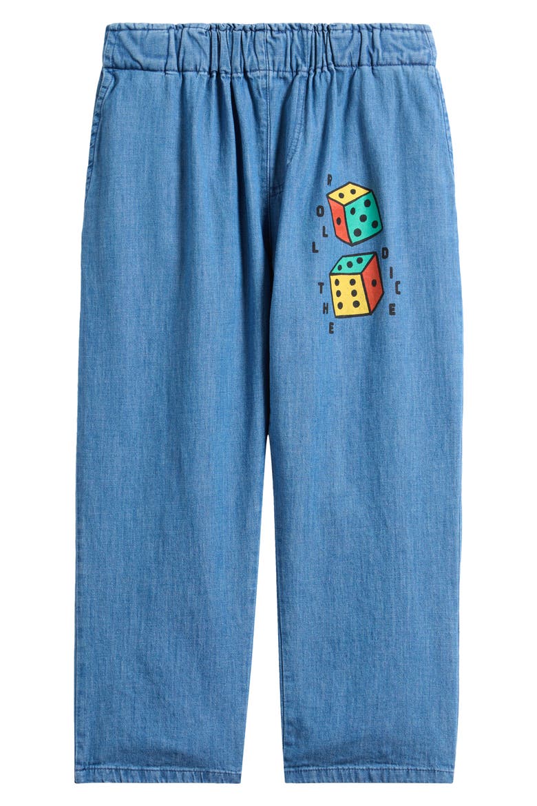 Kids' Roll the Dice Jeans, Main, color, NAVY BLUE