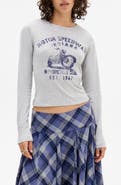BDG Urban Outfitters Motorcycle Long Sleeve Graphic T-Shirt