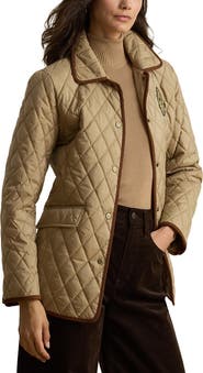 Lauren Ralph Lauren Butterpile Crest Quilted Jacket