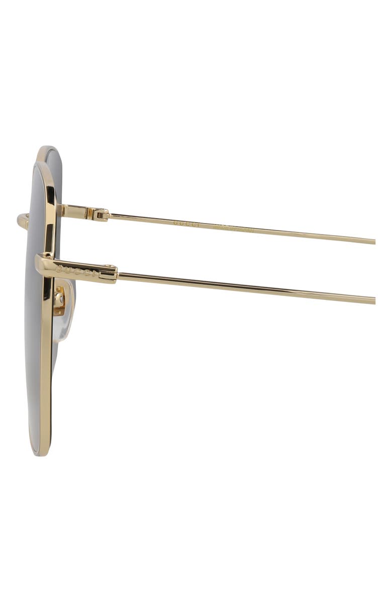 Gucci 59mm Square Sunglasses, Alternate, color, 