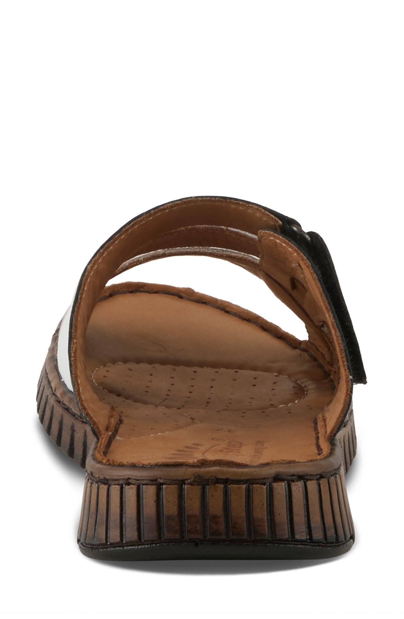 Spring Step Olly Slide Sandal, Alternate, color, Black Multi