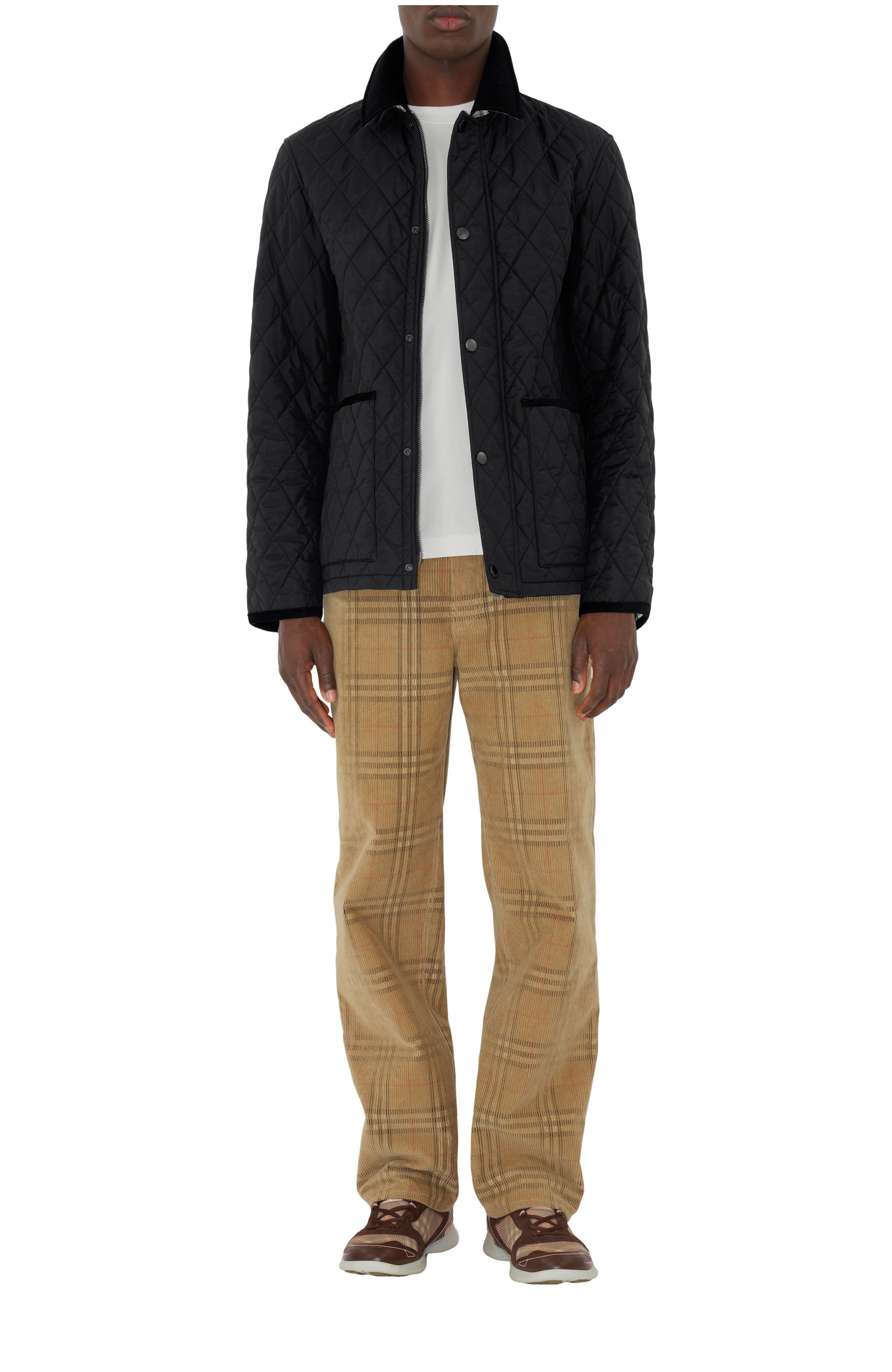 Quilted Nylon Barn Jacket