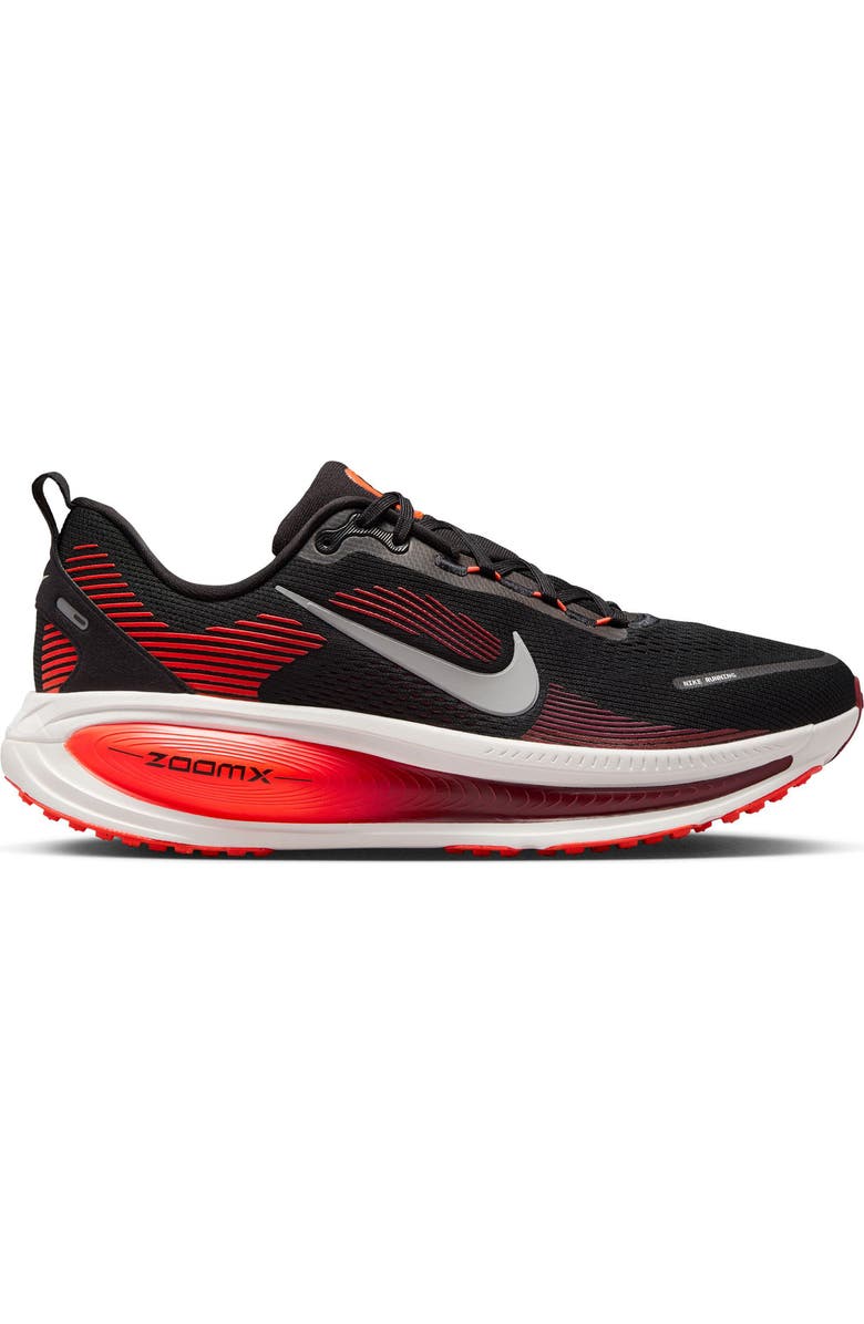 Nike Vomero 18 Running Shoe, Alternate, color, Black/ Bright Crimson