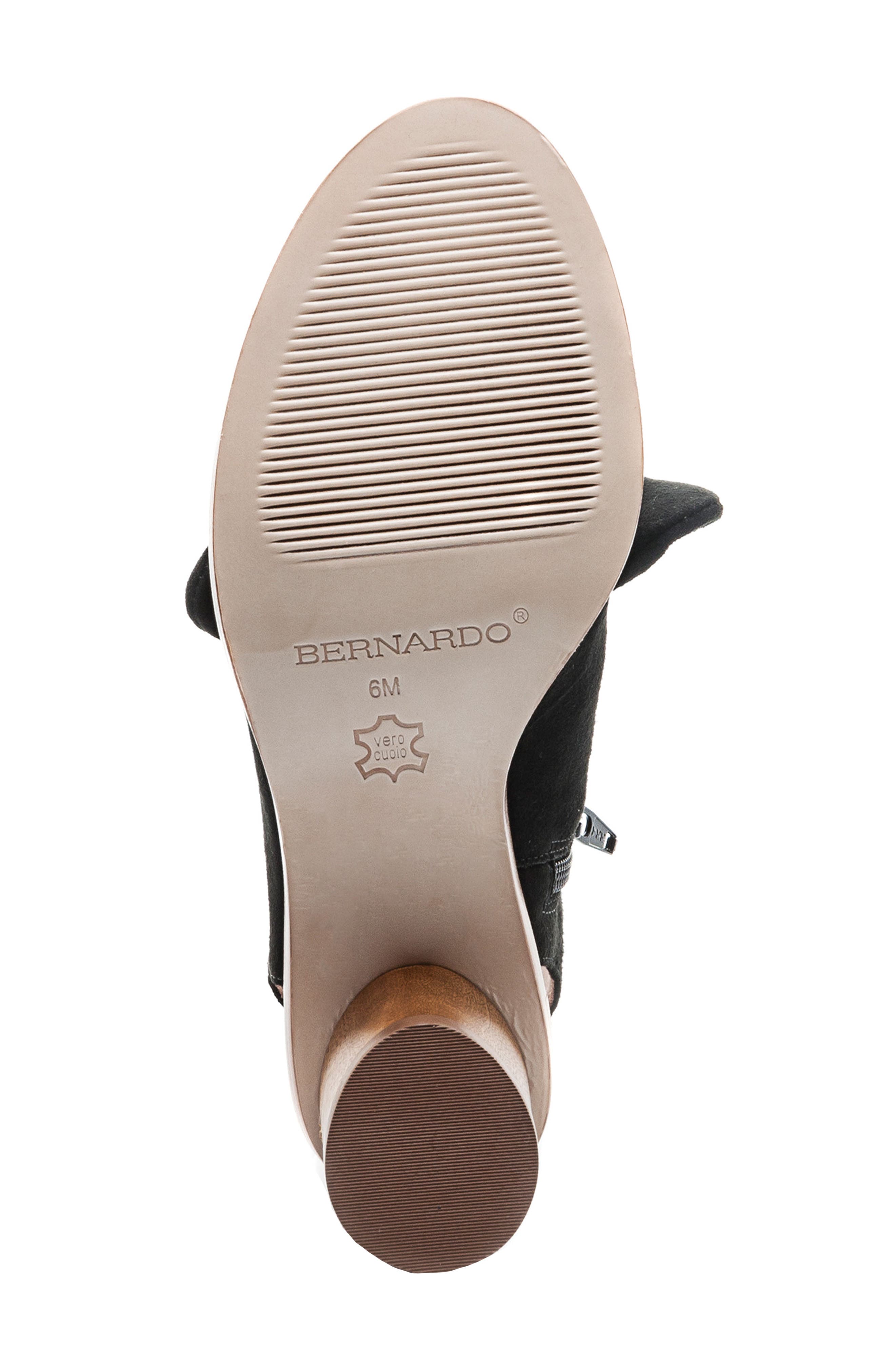 Bernardo Luna Sandal, Alternate, color, BLACK