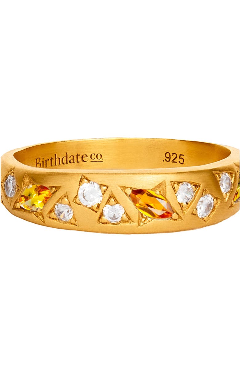 Birthdate Co. The November Birthstone Ring, Main, color,