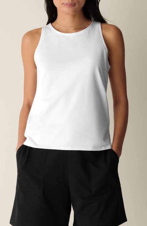 Slim Stretch Cotton Tank