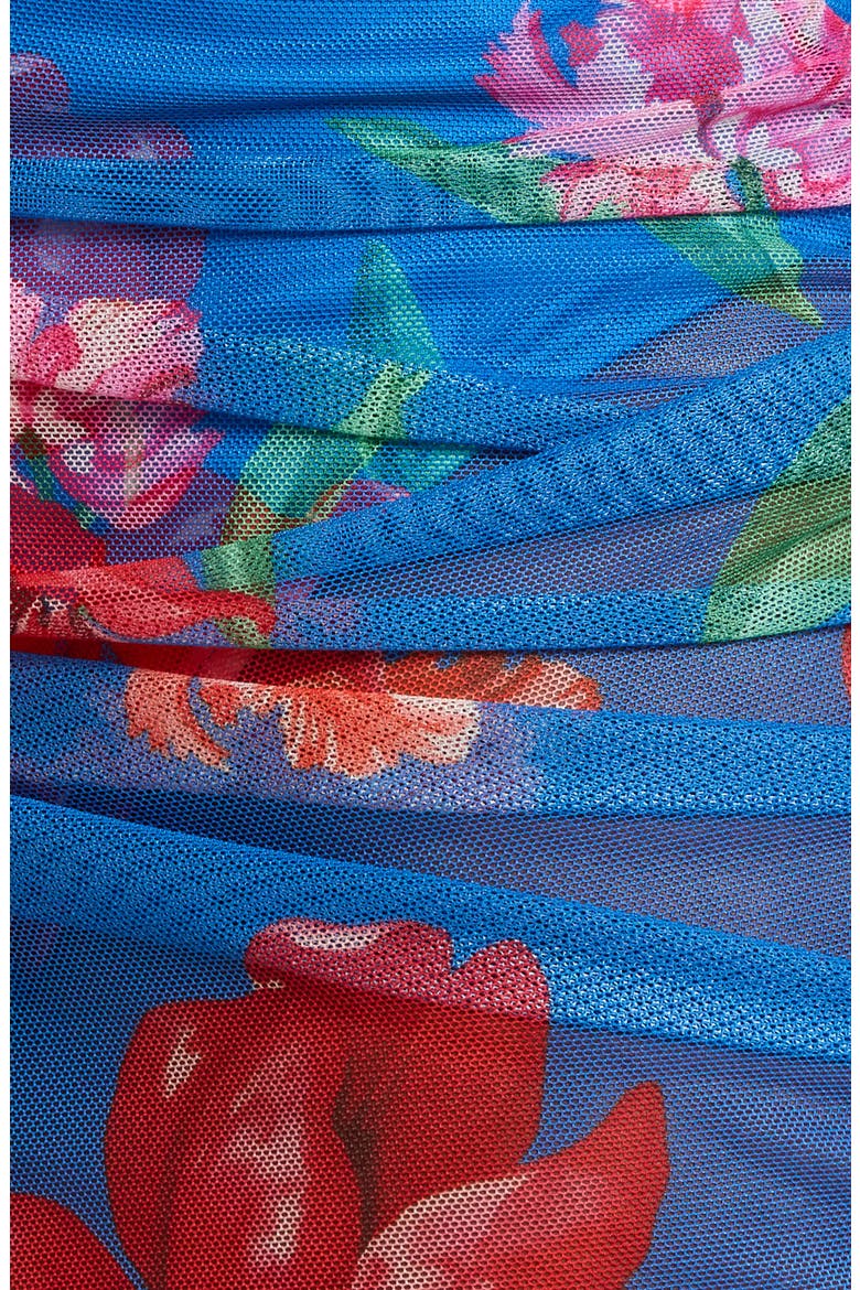 Mazina Skirted Bikini Bottoms, Alternate, color, WATERCOLOR ROCOCO BLUE/RED