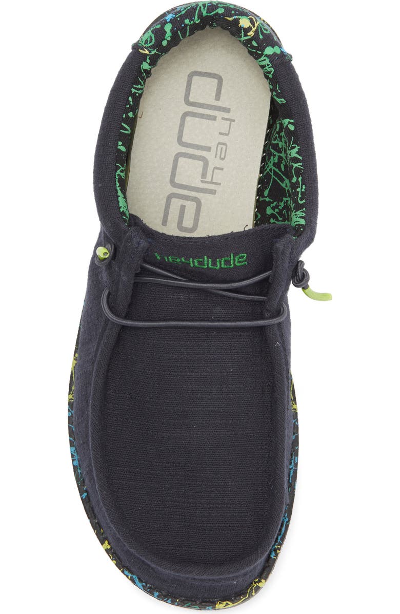 Hey Dude Kids' Wally Moc Toe Sneaker, Alternate, color,