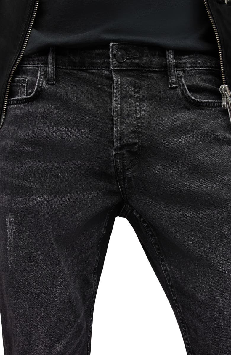 AllSaints Rex Slim Fit Jeans, Alternate, color, 