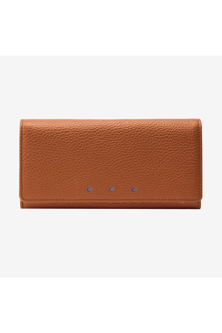 Ascot Flap Over Wallet, Alternate, color, Toast