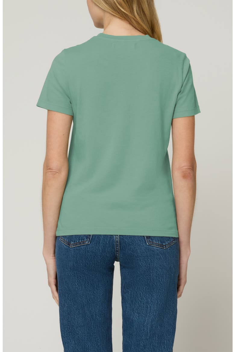 The Organic Cotton Crew Tee, Alternate, color, Aloe