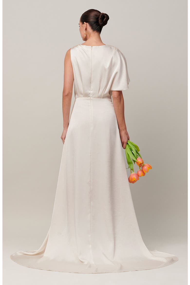 Harmony Gown, Alternate, color, Off White