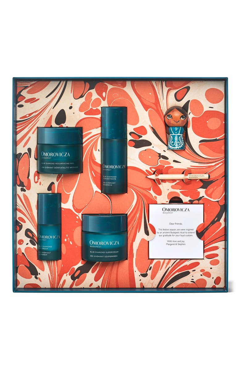 Omorovicza Blue Diamond Gratitude Set $1379 Value, Alternate, color,