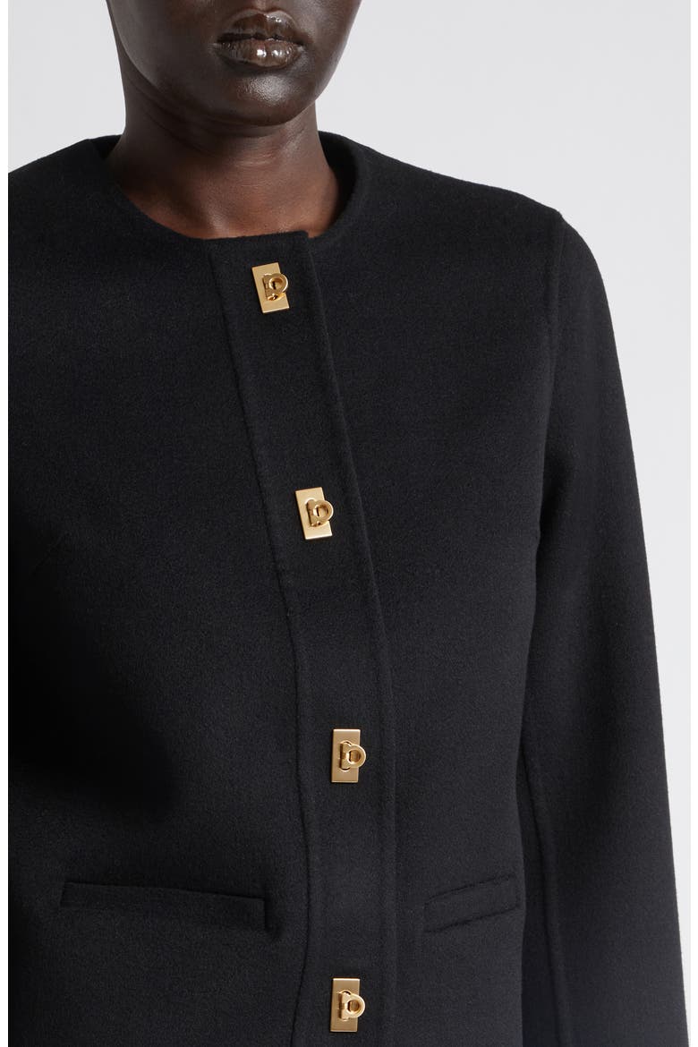 Wool & Cashmere Jacket, Alternate, color, NERO