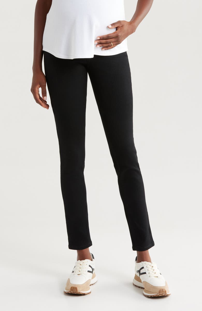 1822 Denim Bellyband Butter Skinny Maternity Jeans, Main, color, 