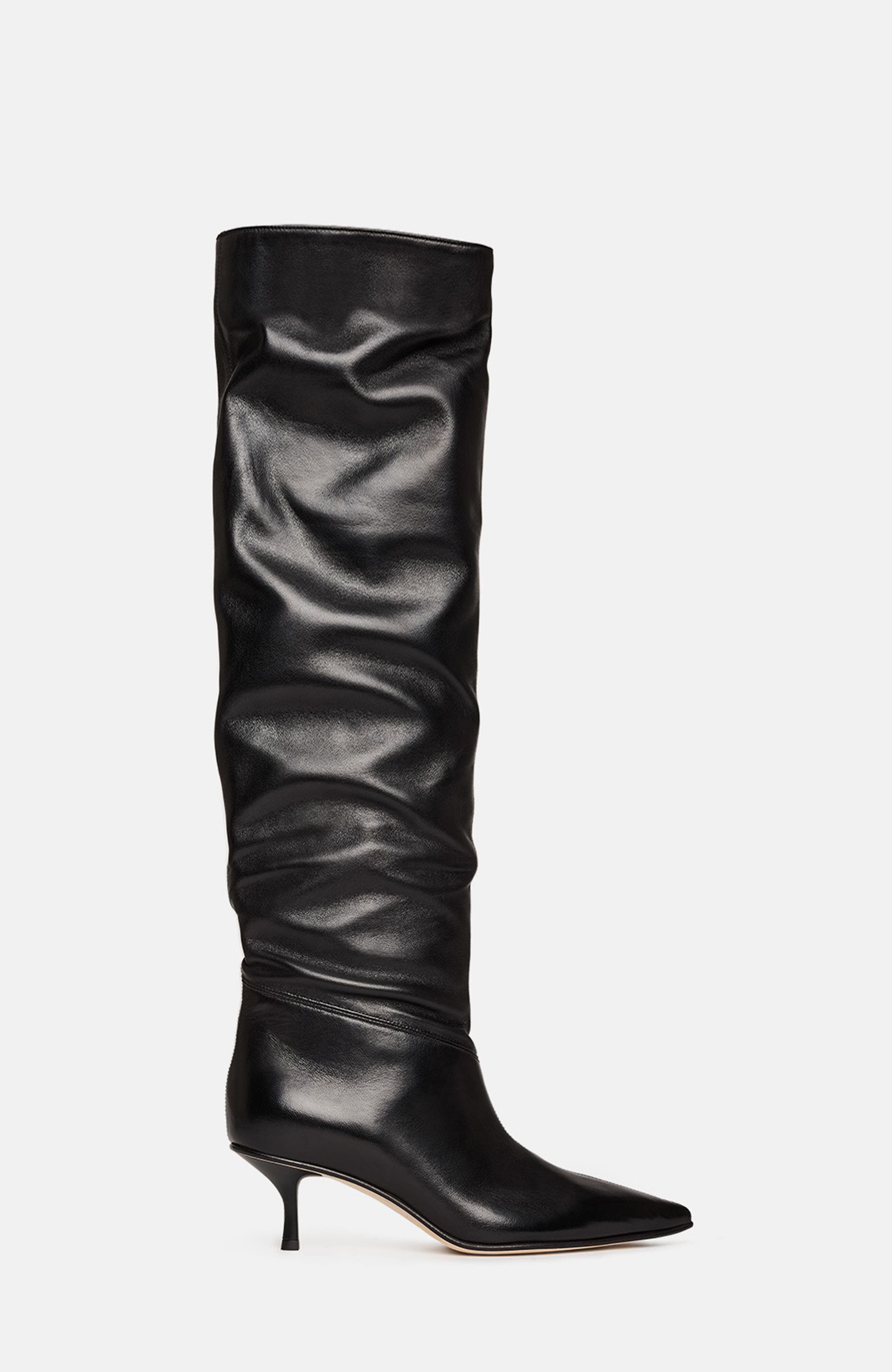 SCAROSSO Barbara Boots, Alternate, color, Black - Calf